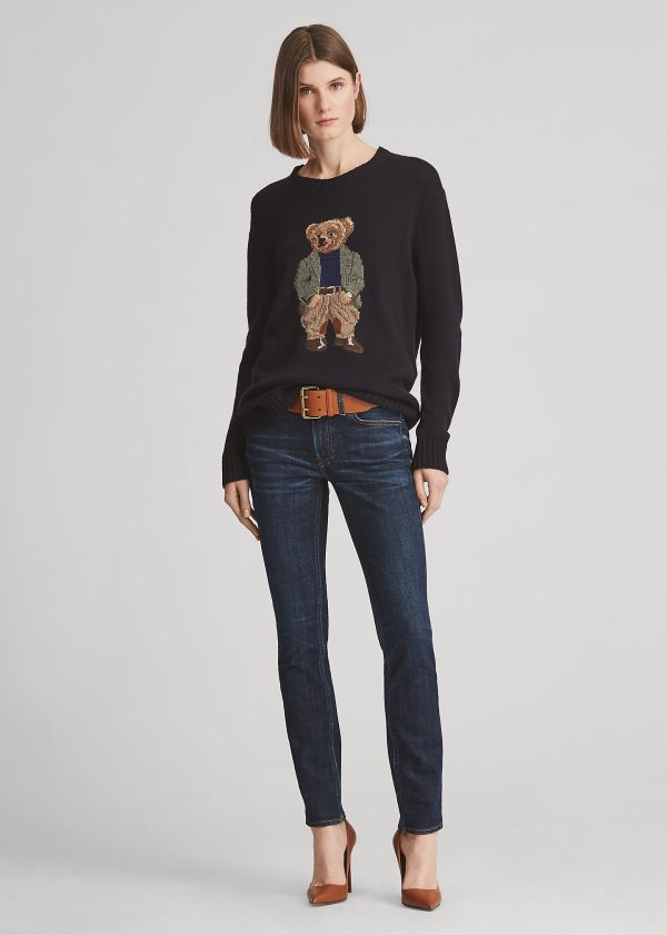 Jeans Ralph Lauren Mujer Azules - 160 Skinny - ZITDG8435